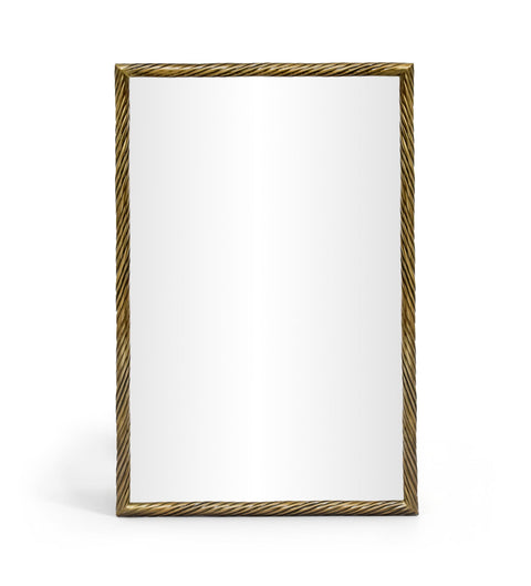 Avara 31" W X 47" H Iron Frame Mirror