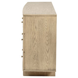 Kailani 9-drawer Dresser Cabinet Beige Oak