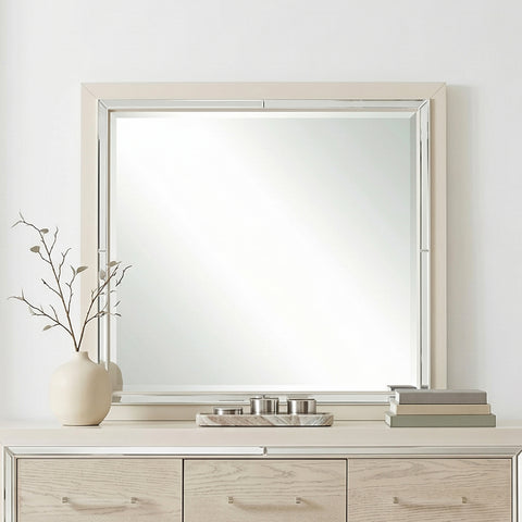 Alabaster Mirror