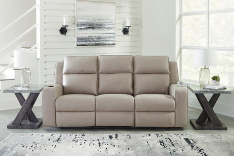 Sofá reclinable Lavenhorne con mesa desplegable