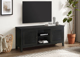 Consola para TV Concord de 2 puertas y 60 pulgadas Java envejecido