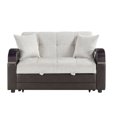 8429BE Love Seat with Pull-out Bed and Click Motion Back