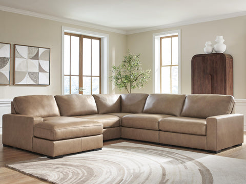 Seccional de 5 piezas Veronella con chaise longue