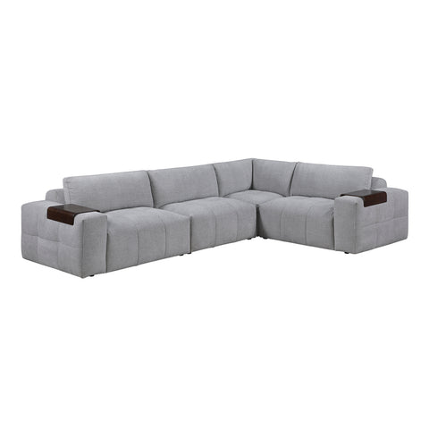 Tidal 4-Piece Modular Sectional (9155GY*41L1R)