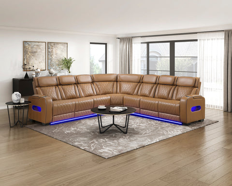 Fairway 3-Piece Power Reclining Sectional