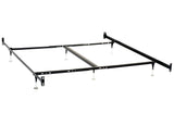 Base de cama Esme Queen o E King negra (cabecera y pie de cama)