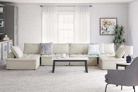 Muebles modulares de 6 piezas Bales