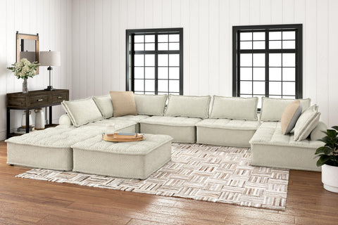 Asientos modulares Bales de 8 piezas