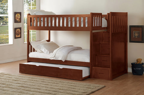 Litera Rowe Step con cama nido twin