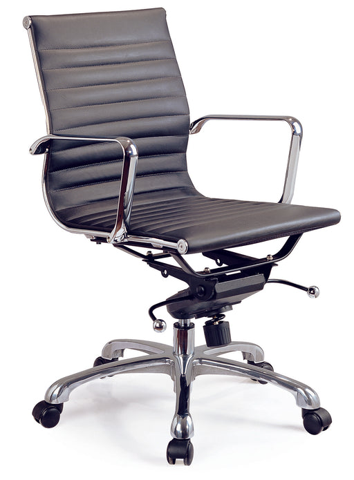 Comfy Low Back Black Office Chair 176522