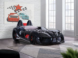 Trackster Race Car Bed W/ 5" Mattress