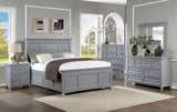 Castlile Bed - Gray