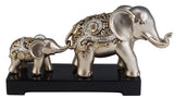 Estelle Decorative Piece - Champagne Silver