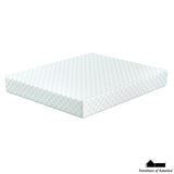 Edelweiss 12" Memory Foam Mattress - White