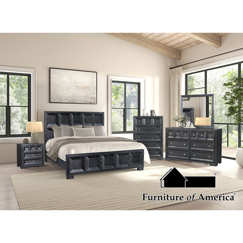 Hatton Cross E.ing Bed - Weathered Black