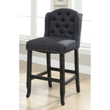 Sania III Bar Chair - Antique Black/Gray
