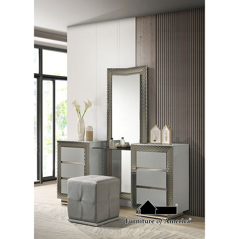 Taburete de tocador Ventnor - gris