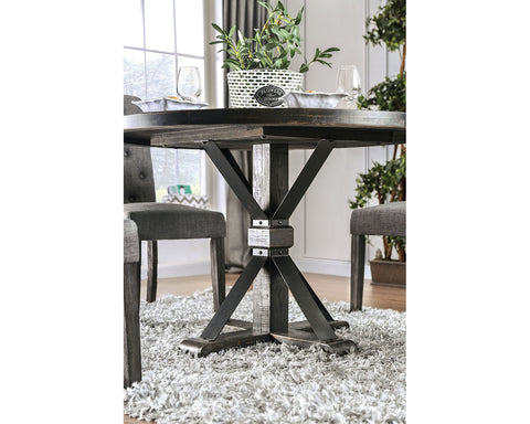 Juego de comedor redondo Alfred de 5 piezas