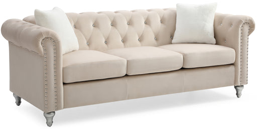 Glory Furniture Raisa G867A-S Sofa , Beige G867A-S