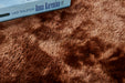 Lily Luxury Chinchilla Faux Fur Rectangular Area Rug