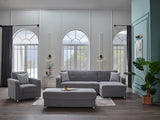 Vision Ottoman - Gray