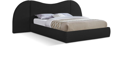 Cama tapizada de bouclé Everest