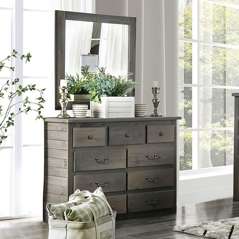 Rockwall Dresser - Weathered Gray