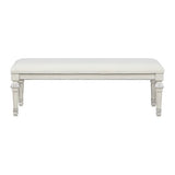 Stella Mia Bench - Creamy White