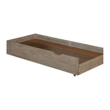 Vevey Trundle - Wire-Brushed Warm Gray