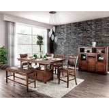Wichita Counter Ht. Table - Distressed Dark Oak