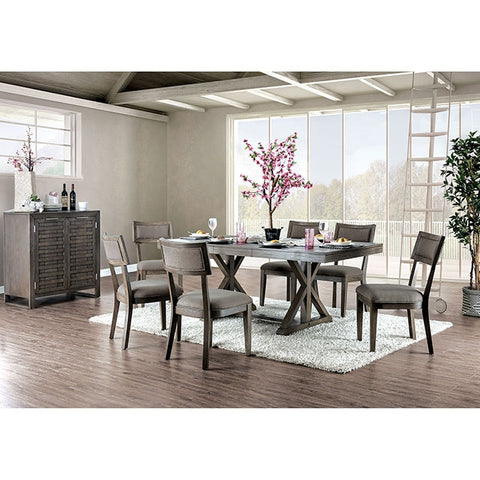 Leeds Dining Table - Gray