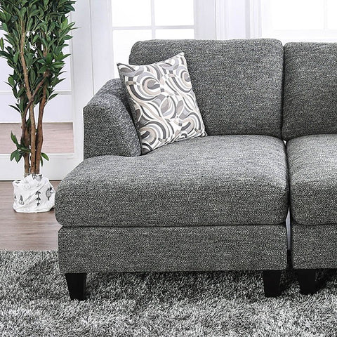 Lowry Left Chaise - Gray