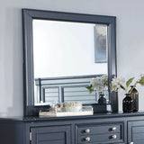Manzanillo Mirror - Slate Blue