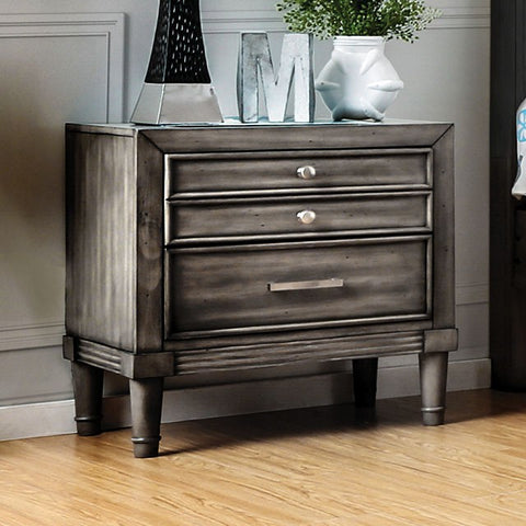 Daphne Night Stand - Gray
