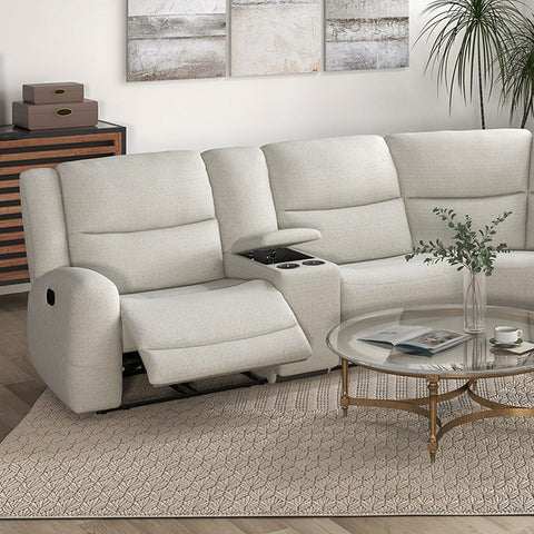 Giraldus Motion Sectional - Beige
