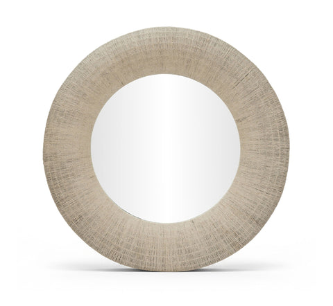 Meadow 36" W X 36" H 36" Jute Rope Frame Mirror