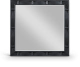 Weave 36" W X 38" H Oak Veneer Mirror