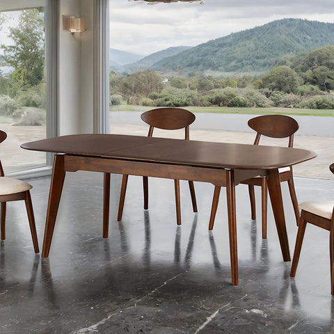 Mesa de comedor Buren - nogal intenso