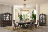 Leovanni Hutch And Buffet - Dark Brown