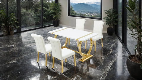 Mesa de comedor Holstebro de 60"