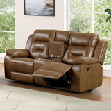 Ezekius Loveseat - Brown