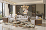 Atheneo Chair - Metallic Taupe