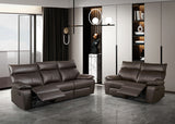 Onoria Manual Recline Chair - Brown