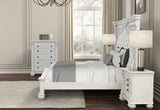 Promenade Mirror - Wire-Brushed White