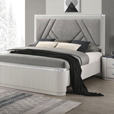 Aldgate 4 Pc Bedroom Set - Light Gray