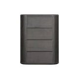 Hildesheim 4 Drawer Chest - Black