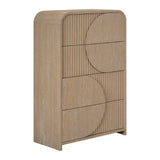 Tangentry 4 Drawer Chest - Natural