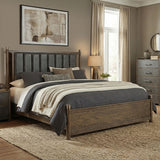 Newent 5 Pc. Bedroom Set - Dark Walnut
