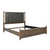 Newent 4 Pc Bedroom Set - Dark Walnut