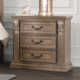 Seven Oaks Night Stand - Weathered Oak